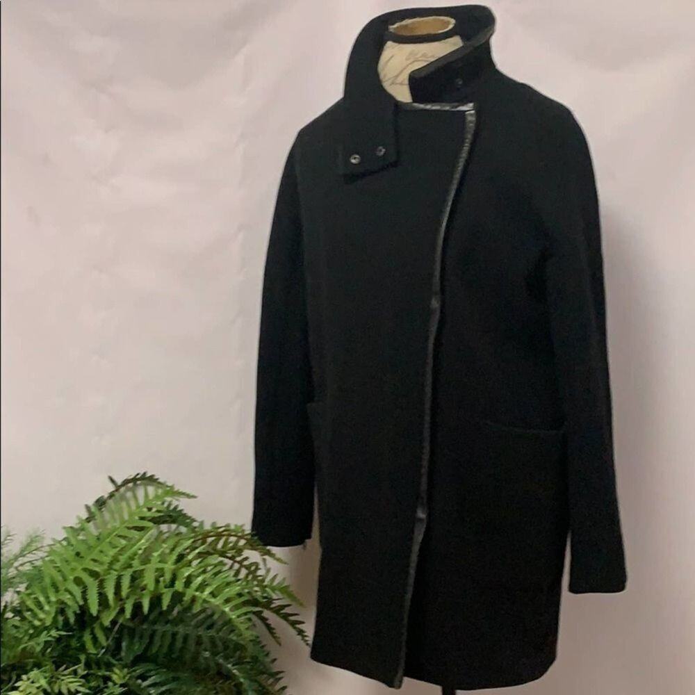 MADEWELL CITY GRID BLACK COAT SIZE S‎